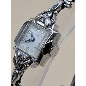 Vtg 1953 Bulova Goddess of Time Ladies Watch 17 jewels 10K RGP - L3